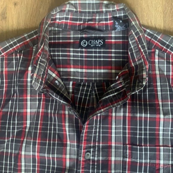 Ralph Lauren plaid button down shirt size Large like new - Picture 2 of 10